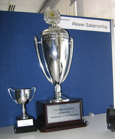 Ada Lovelace award